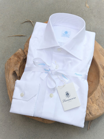 Vanacore Napoli White Dress Shirt