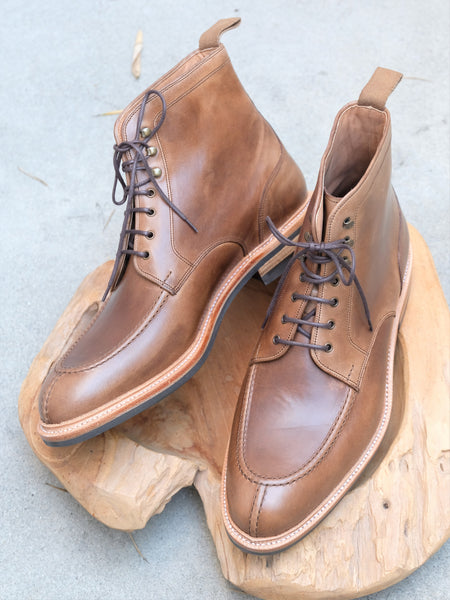 Carmina Shoemaker NST Boots in Natural Chromexcel