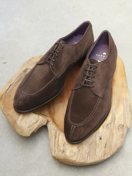 Carmina Shoemaker NST in Chocolate Suede