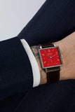 NOMOS Tetra Neomatik Red – 175 Years Watchmaking Glashütte Limited Edition