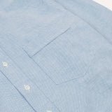 Drake's Mid-Blue Cotton Oxford Cloth Button-Down Shirt