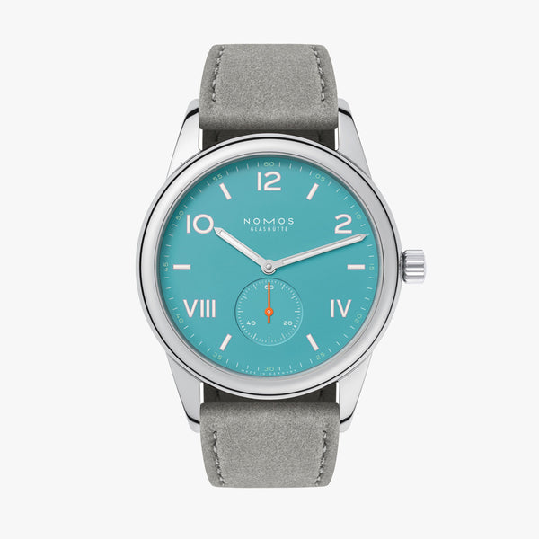 NOMOS Club Campus 38 Endless Blue (Sapphire Crystal Back / Ref. 724.GB)