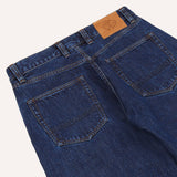 Drake's Stone Wash 14.2oz Japanese Selvedge Denim Five-Pocket Jeans
