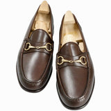 Carmina Shoemaker Horsebit Loafer in Brown Funchal Calf