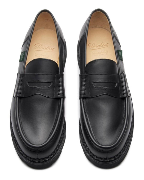 Paraboot Reims Loafer in Black Calf