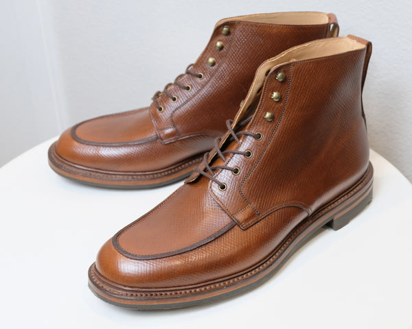 Crockett & Jones Donegal 2 Boots in Walnut Hatch Grain