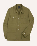 Drake's Olive Cotton Games Tunic