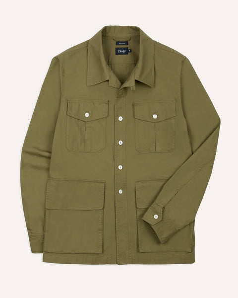 Drake's Olive Cotton Games Tunic