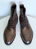 Edward Green Galway in Dark Oak Calf & Mink Suede (202 Last)