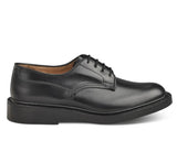 Tricker's Woodstock Plain Derby Shoe - Black