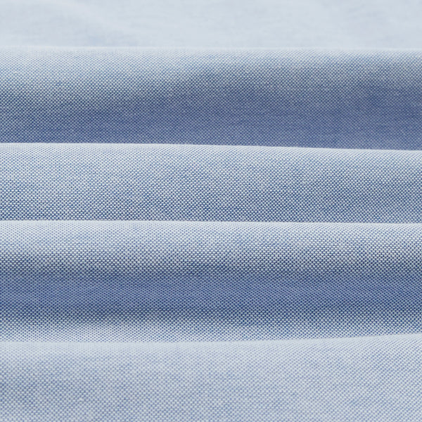 Drake's Mid-Blue Cotton Oxford Cloth Button-Down Shirt