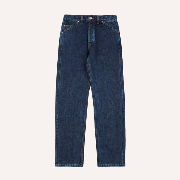 Drake's Stone Wash 14.2oz Japanese Selvedge Denim Five-Pocket Jeans