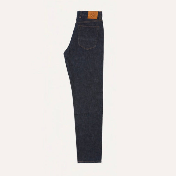 Drake's Indigo Rinse 14.2oz Japanese Selvedge Denim Five-Pocket Jeans