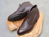 Edward Green Unlined Halifax in Brown Cotswold Grain Calf