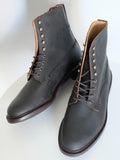 Crockett & Jones Radnor 4 Boots in Dark Brown Rough-Out Suede