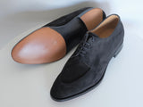Edward Green Unlined Dover in Black Suede