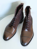 Edward Green Galway in Dark Oak Calf & Mink Suede (202 Last)