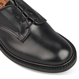 Tricker's Woodstock Plain Derby Shoe - Black