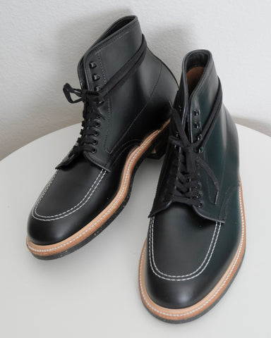 Alden Indy Boots in Black Chromexcel