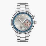 NOMOS Club Sport Neomatik Worldtimer Silver (Ref 791)