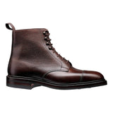 Crockett & Jones Coniston Boots in Dark Brown Scotch Grain