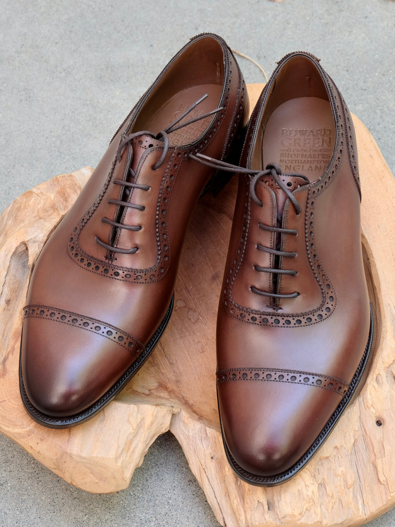 Edward Green Canterbury in Dark Oak Gentlemens Footwear Edward Green Canterbury in Dark Oak Gentlemens Footwear