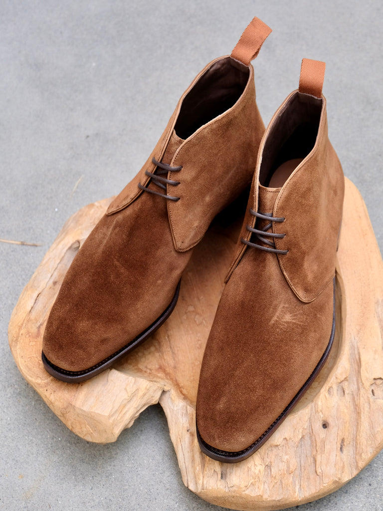 carmina tobacco suede WINGTIP OXFORDS just like all the other Carminas Carmina String Loafer - Brown