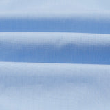 Drake's Sky Blue Cotton Spread Collar End-on-End Poplin Shirt