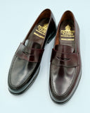Crockett & Jones Harvard 2 Unlined Loafer in Burgundy Shell Cordovan