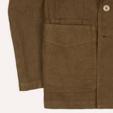 Drake's Brown Linen Gabardine Games Blazer Mk. III