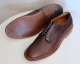 Alden Unlined Plain Toe Blucher in Brown Chromexcel