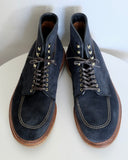 Alden Indy Boots in Navy Suede