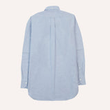 Drake's Mid-Blue Cotton Oxford Cloth Button-Down Shirt