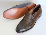 Crockett & Jones Harvard 2 Unlined Loafer in Dark Brown Shell Cordovan