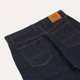 Drake's Indigo Rinse 14.2oz Japanese Selvedge Denim Five-Pocket Jeans