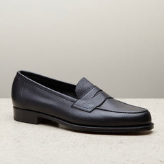 (Pre-Order) Edward Green Pimlico Unlined in Black Cotswold Grain