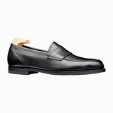 Crockett & Jones Harvard 2 Unlined Loafer in Black Milled Calf