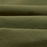 Drake's Green Vintage Cotton Spread Collar Popover Shirt