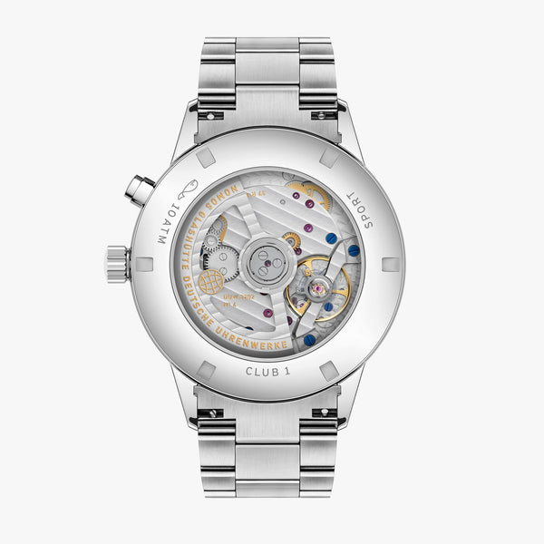 NOMOS Club Sport Neomatik Worldtimer Silver (Ref 791)