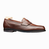 Crockett & Jones Harvard 2 Unlined Loafer in Walnut Milled Calf