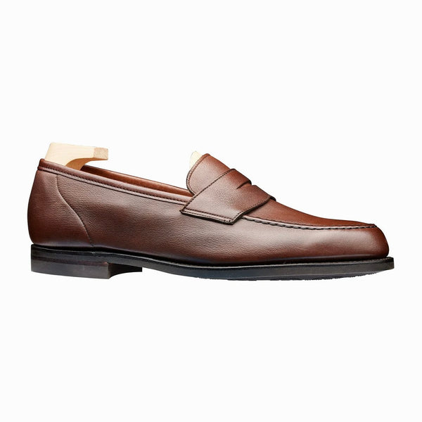 Crockett & Jones Harvard 2 Unlined Loafer in Walnut Milled Calf