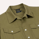 Drake's Olive Cotton Games Tunic