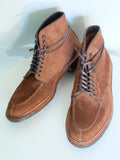 Alden NST Tanker Boots in Snuff Reverse Chamois