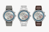 NOMOS Club Sport Neomatik Worldtimer Silver (Ref 791)