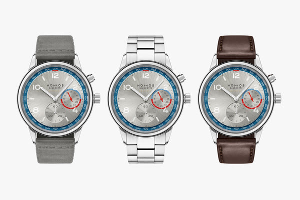 NOMOS Club Sport Neomatik Worldtimer Silver (Ref 791)