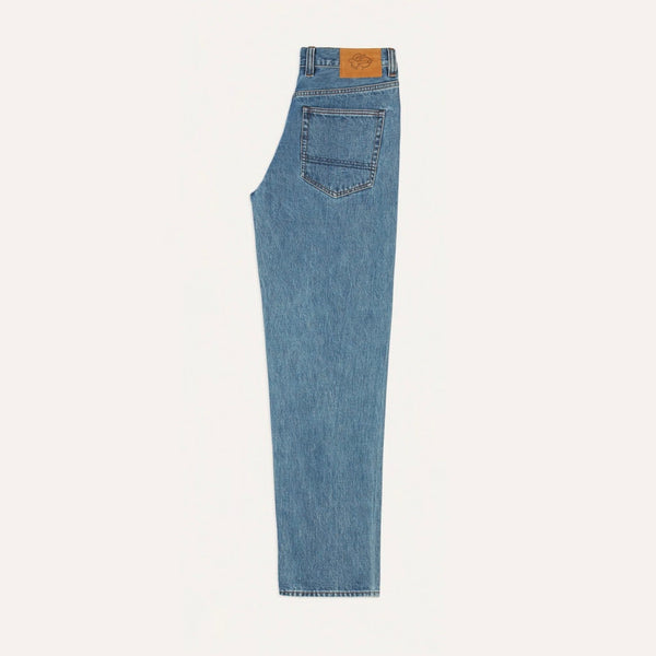 Drake's Bleach Wash 14.2oz Japanese Selvedge Denim Five-Pocket Jeans