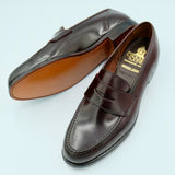 Crockett & Jones Harvard 2 Unlined Loafer in Burgundy Shell Cordovan