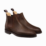 Crockett & Jones Chelsea 5 in Brown Rough Out Suede