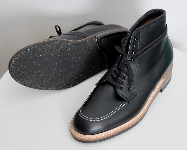 Alden Indy Boots in Black Chromexcel