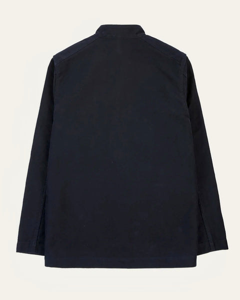 Drake's Navy Moleskin Forestière Jacket